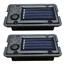 Set of 2 Replacement Garden Solar LED Light Boxes