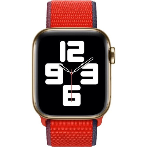 Apple Official Apple Watch Sport Loop Strap 38mm 40mm 41mm - Red 1