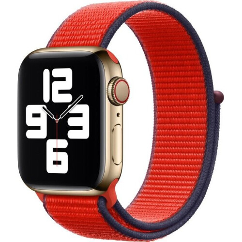 Apple Official Apple Watch Sport Loop Strap 38mm 40mm 41mm - Red