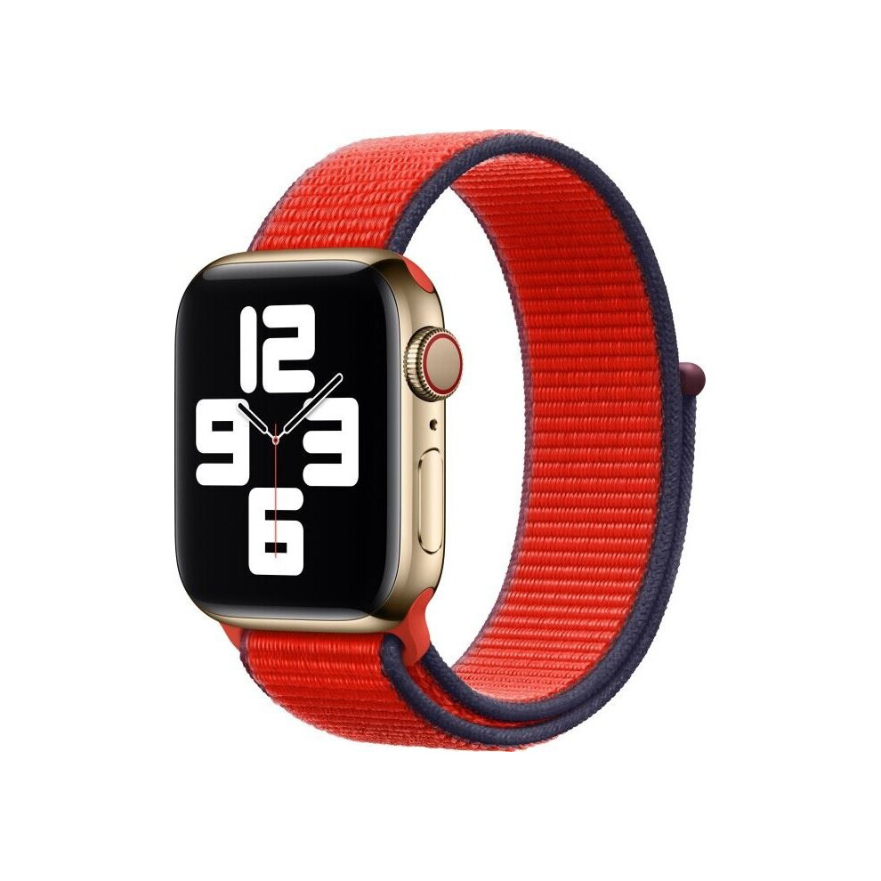 Official Apple Watch Sport Loop Strap 38mm 40mm 41mm - Red