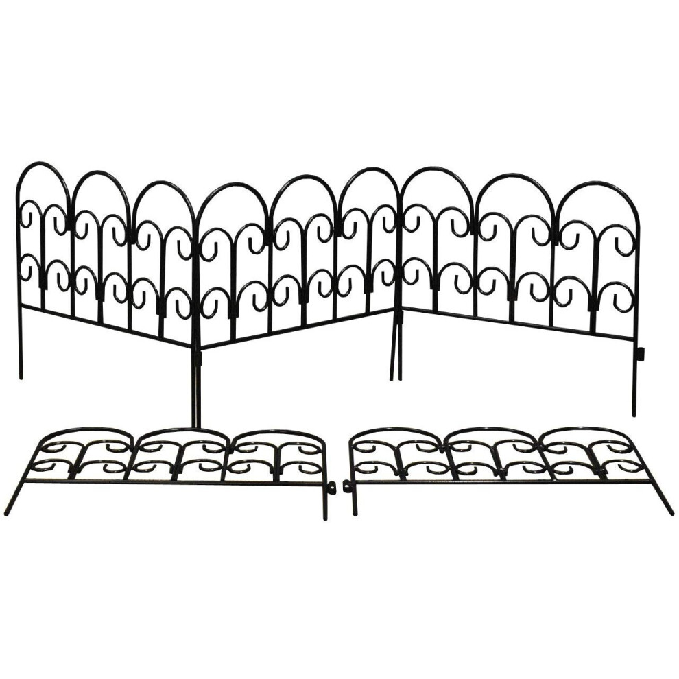 Selections Richmond Steel Garden Lawn Edging (45Cm X 41Cm) - 5 Panels