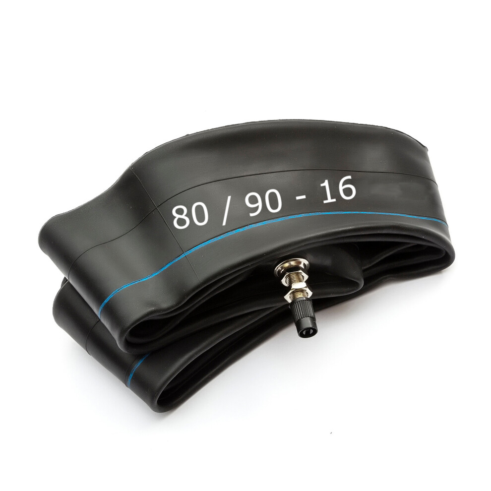 Inner Tube 80/90-16 Scooter 80 / 90 - 16 Inch 16" Wheel Tyre Straight Valve 5056213576752