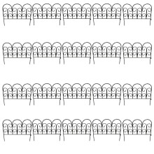 Richmond Steel Lawn Edging Panels (45cm x 41cm) - 20 Panels