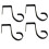 Selections Bracket Fence Panel Hooks (Set of 4) 1
