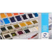 Van Gogh Artist Watercolour SET METAL 48 PANS
