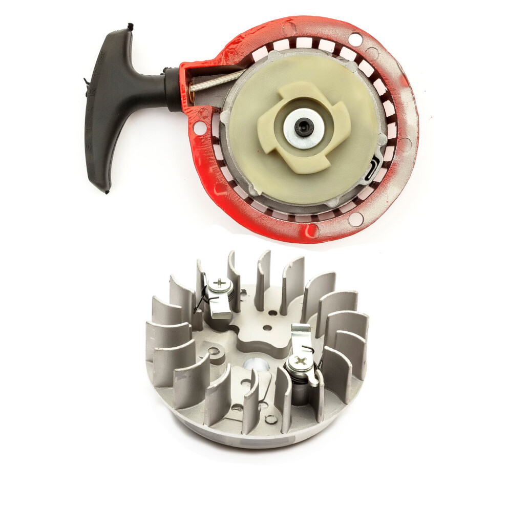Mini Moto Easy Start Pull Start Pullstart + Flywheel Minimoto Dirt Quad Bike Red 5055583048104