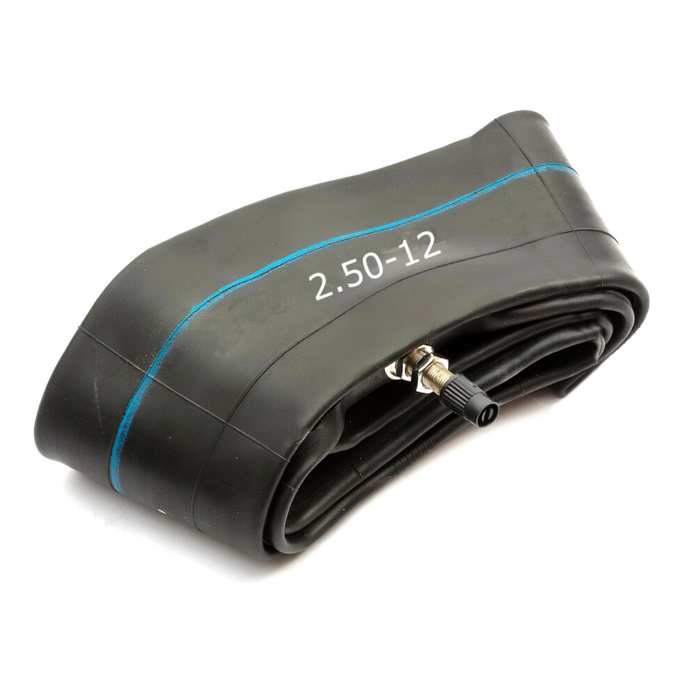 Inner Tube 2.50-12 250-12 12 Inch Wheel Tyre Straight Valve Motorcycle Motorbike 5056213573928