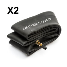 2x Innertube 2.25-17 2.50-17 2.75-17 17 Inch 70/100-17 Fits Honda C50 C70 C90