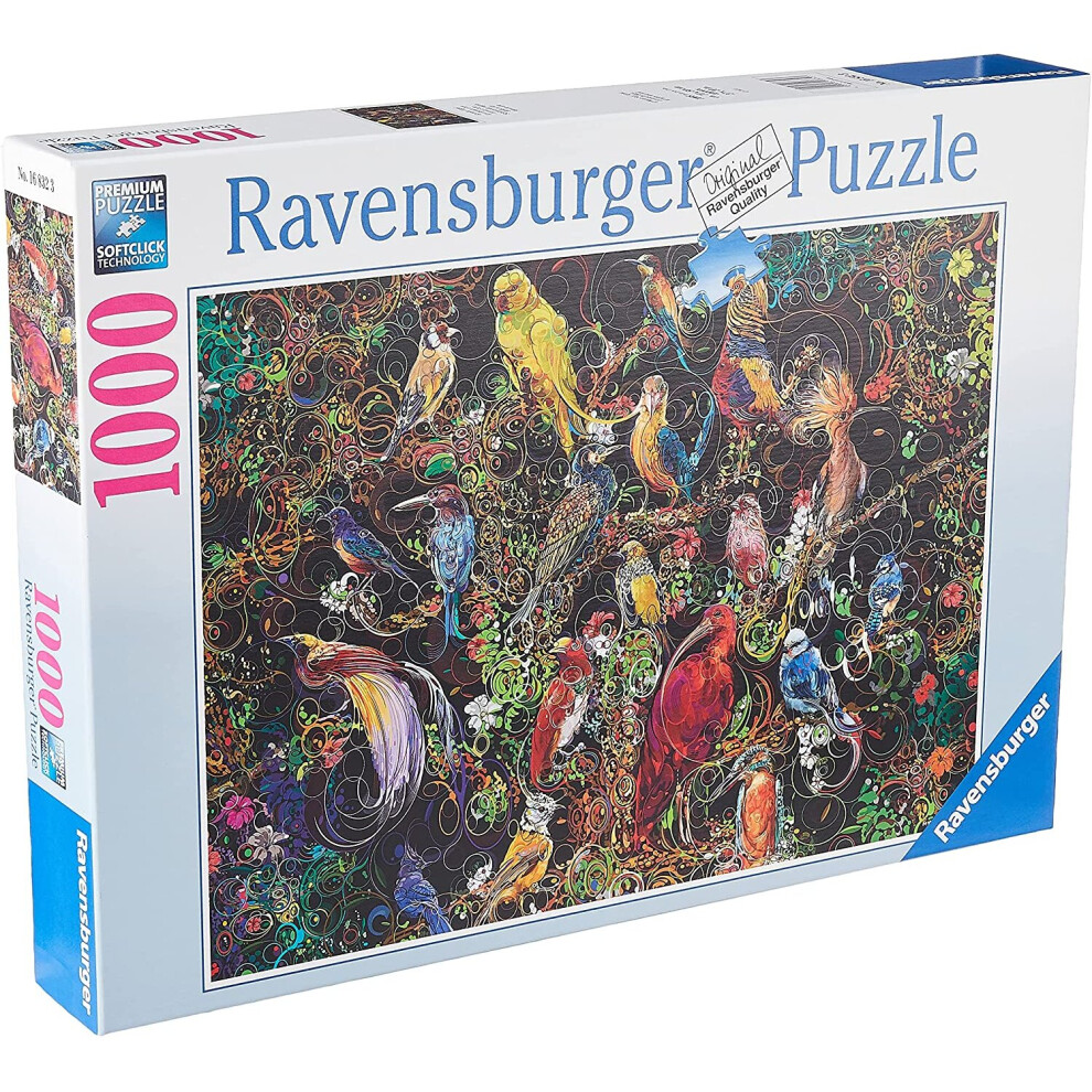 Ravensburger 16832 3 Birds of Art, Multi-Coloured