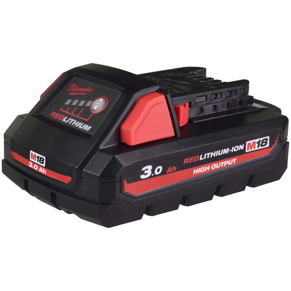 MILWAUKEE M18 HB3 RedLithium-Ion Battery 18V 3.0Ah 4932471069