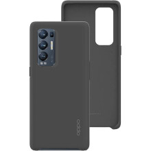 Siliconen Hoes voor Oppo Find X3 Neo - OPPO - Zwart - Hard - Dun en licht ontwerp