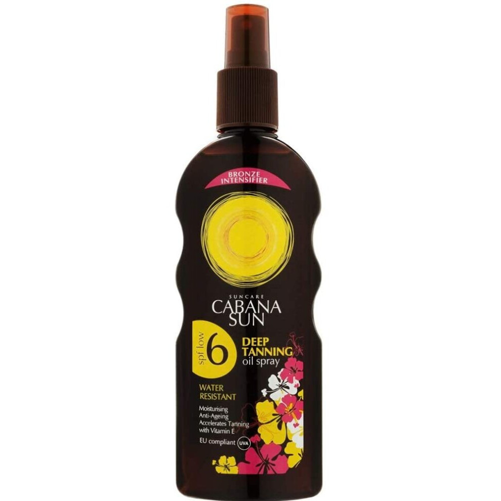 Cabana Sun CABANA Deep Tanning Oil Spray SPF6-200 ml