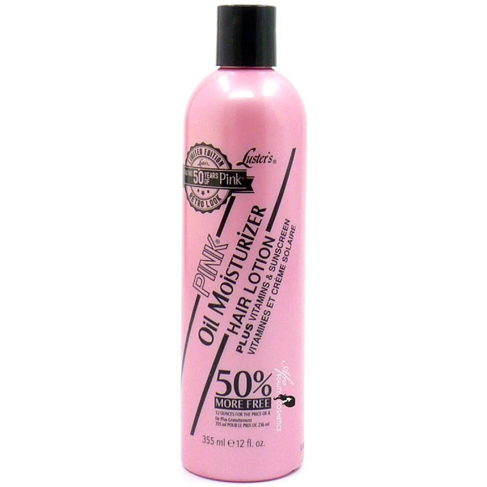 Luster's Pink Pink Lusters Original Oil Moisturizer Hair Lotion 355 Ml/12 Fl Oz