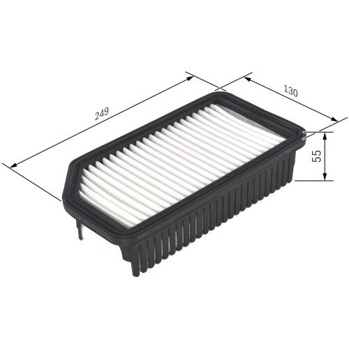 Bosch Bosch S0137 - Air Filter Car 1