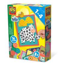 Ses Creative Children's My First Animal Print Stickers 1 To 4 Years 14485 14485