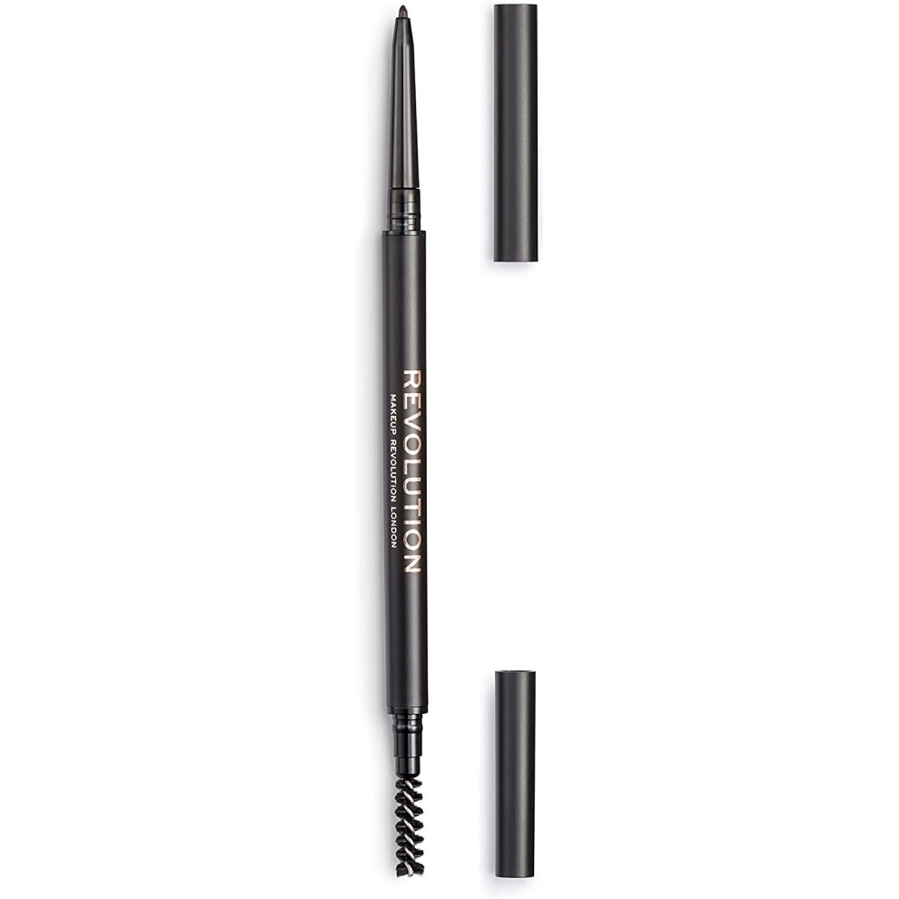 Revolution Brown Precise Brow Pencil, Dark