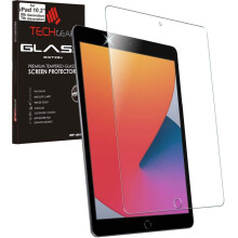 TECHGEAR iPad 10.2" 2020/2019 GLASS Screen Protector, Tempered Glass Screen Protector Cover [9H Hardness] [Crystal Clarity] [Scratch-Resistant]