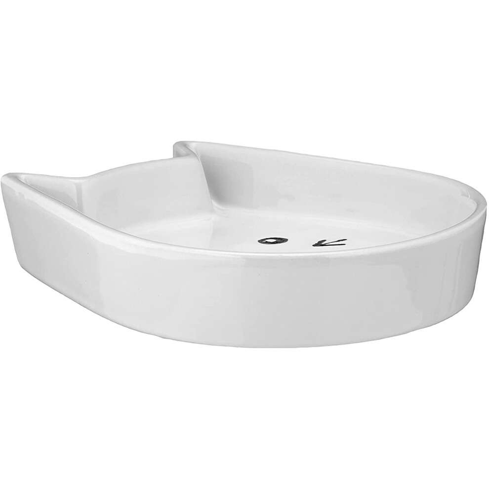 Nobby White 73760Â Ceramic Cat Bowlâ ÂÂ Kitty Face