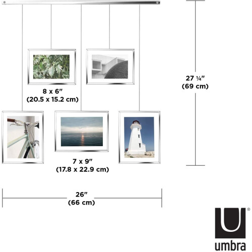 Umbra Umbra Photo Frames, Chrome, normal 1