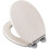 Croydex Croydex WL605122H Flexi-Fix Toilet Seat, White Oak Effect, Universal Fitting 5