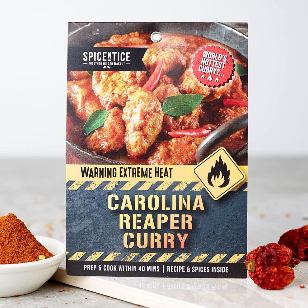 Carolina Reaper Curry Hottest Curry Powder Insane Hot As Hells