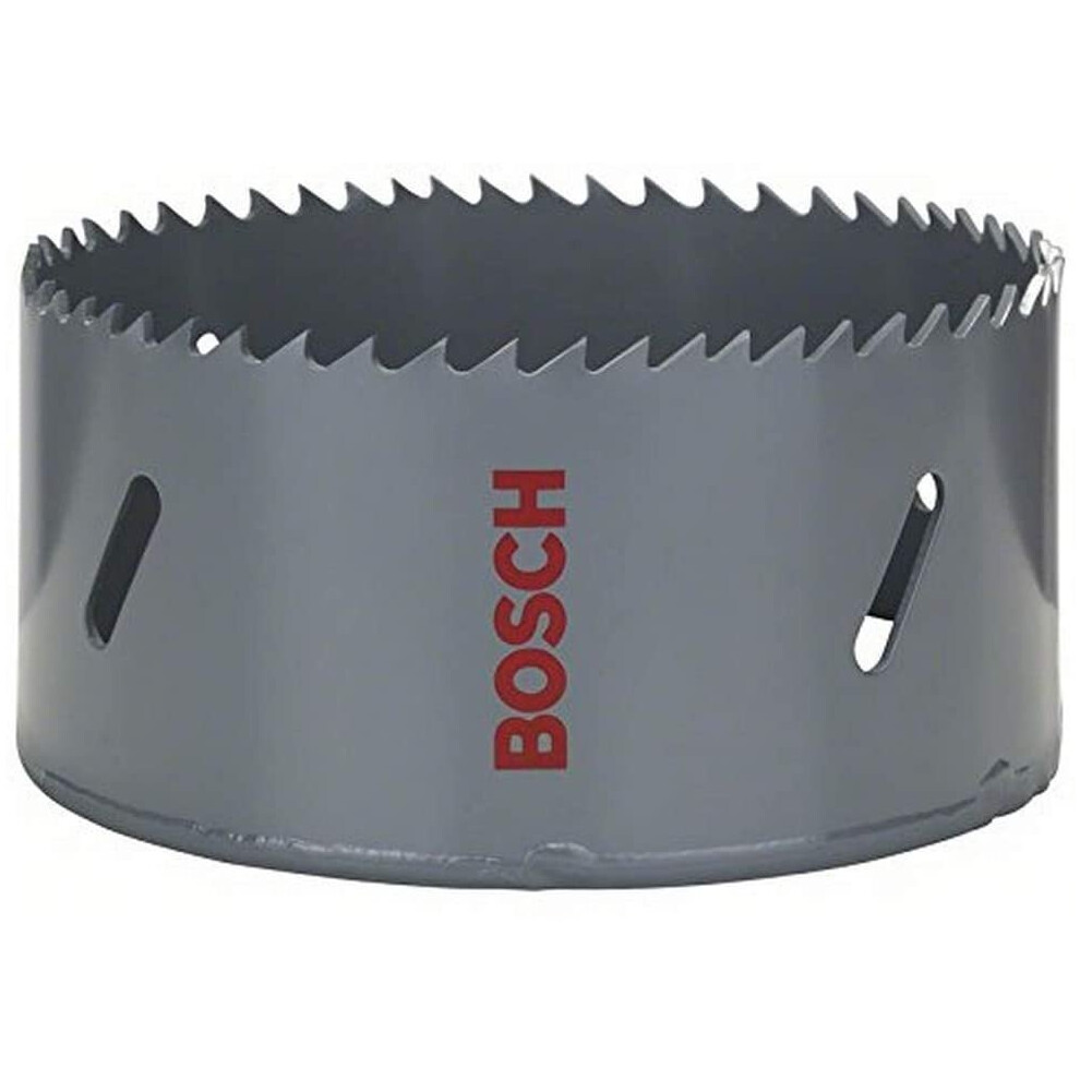Bosch 2608584131 HSS Bi-Metal Hole Saw, 102mm Ø, 45cm x 40cm x 25cm, Grey