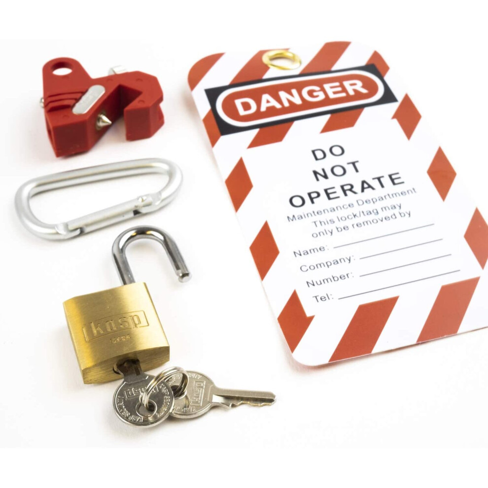 Kasp K81100 Essential Lockout Kit, Multicolour