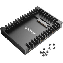 ORICO 2.5 to 3.5 Inch HDD SSD Mounting Bracket Hard Drive Adapter Removable Mounting Frame for 2.5 Inch SATA HDD or SSD of 7/9.5/12.5 mm