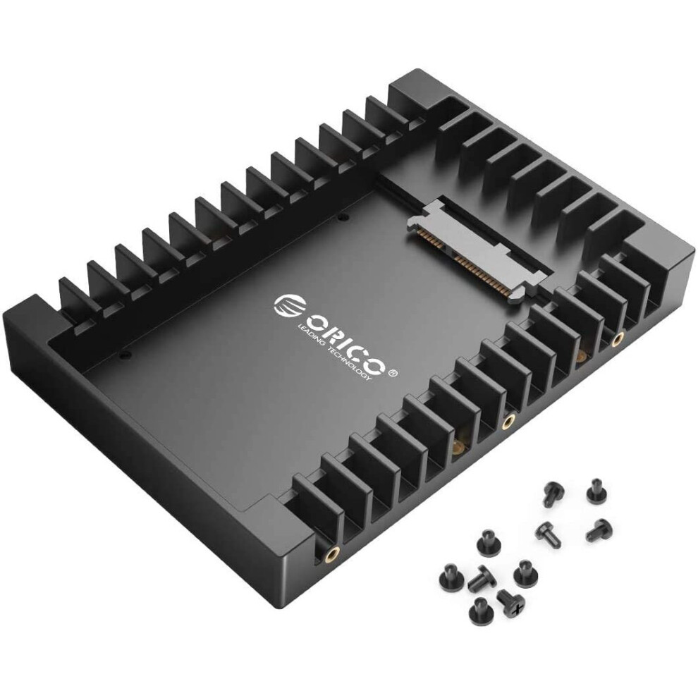 Orico 2.5 To 3.5 Inch Hdd Ssd Mounting Bracket Hard Drive Adapter Removable Mounting Frame For 2.5 Inch Sata Hdd Or Ssd Of 7/9.5/12.5 Mm 6936761891073