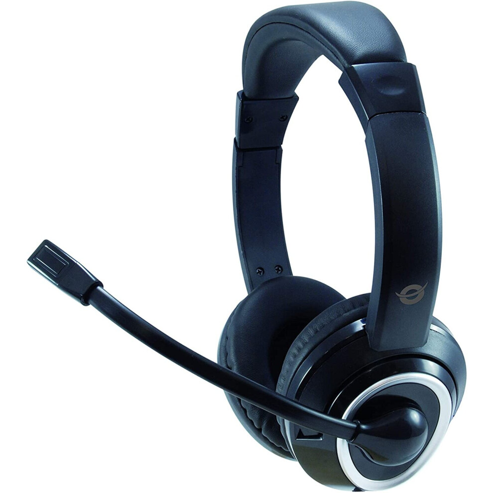 Conceptronic Polona01b Headset Usb + Microphone, Grey 4015867223208