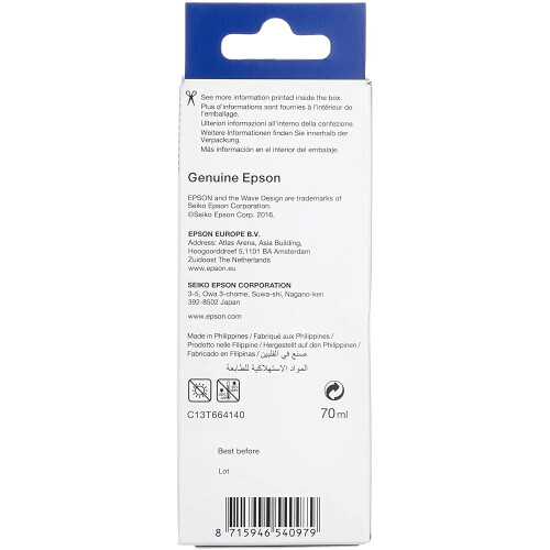 Epson Epson Ecotank Ink Bottle - Black 2
