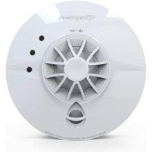FireAngel Pro Connected Smart Kitchen Heat Alarm, Mains Powered with Wireless Interlink and 10 Year Life, FP1740W2-R