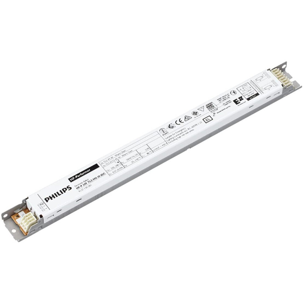 Philips 86347500 A++ to A Ballast, Metal, Integrated 10 W LED, Grey, 35 cmÂ x 35 cmÂ x 25 cm