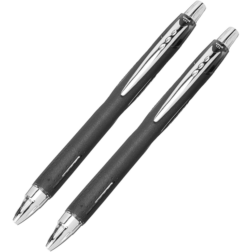Uni-Ball Jetstream, RT SXN-210, Black, Plastic Free Packaging, Pack of 2