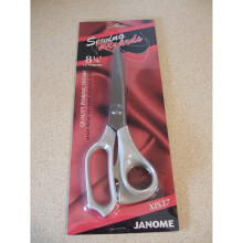 Janome JAN_XIS37 Pinking Shears, Metal, White, 20.95 x 10.25 x 1 cm