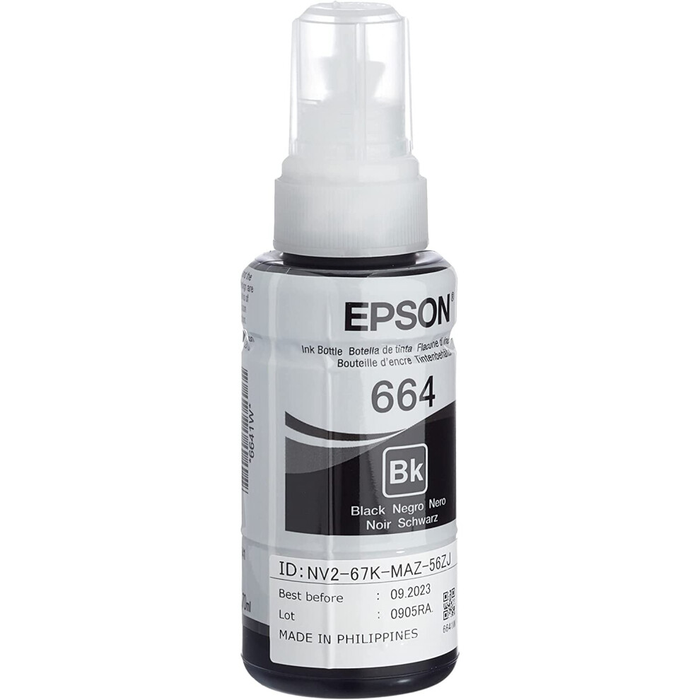 Epson Ecotank Ink Bottle - Black