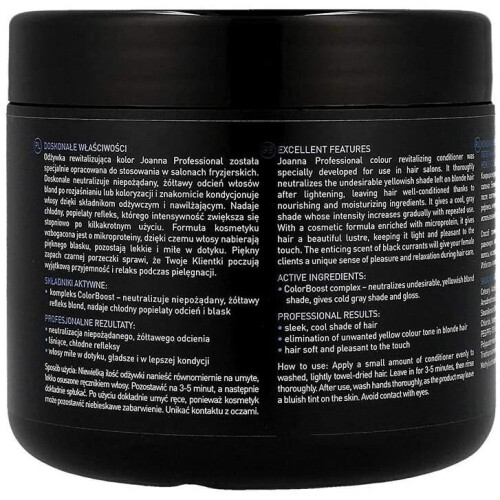 JOANNA Professional Color Boost Complex Solbærbalsam 500g 1