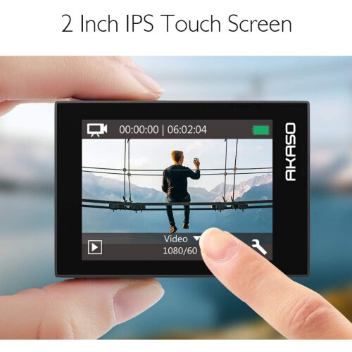 EK7000 Pro 4K Action Camera with Touch Screen EIS Adjustable ViewAngle 1