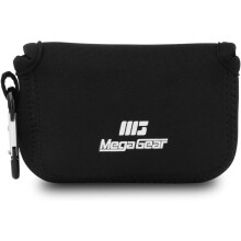 MegaGear MG711 Ultra Light Neoprene Case with Carabiner for Fujifilm X70 Camera - Black