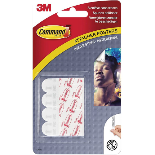 Command Foto Hangstrips Wit Groot 12 Paar