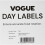 Vogue E148 Prepped Product Labels (Pack of 500) 3