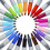 Sharpie Sharpie Permanent Markers | Fine Point | Electro Pop & Assorted Original Colours | 24 Count 4