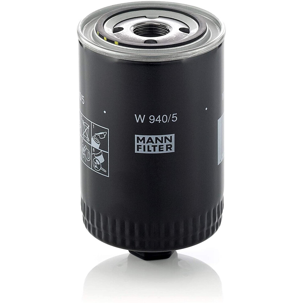 Original Mann-Filter Oil Filter W 940/5 Â Hydraulics Filter Â For Passenger Cars And Utility Vehicles 4011558733605