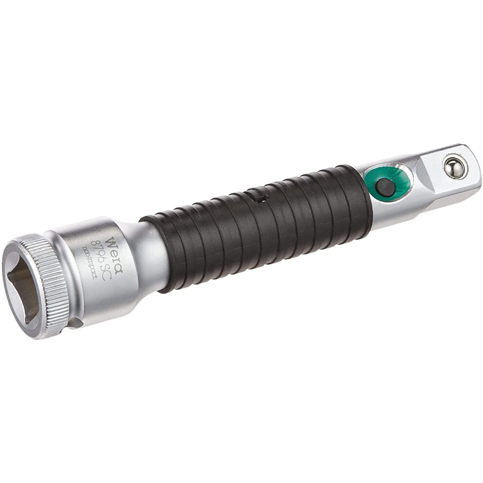 Wera 8796 Sc Zyklop Short "Flexible-Lock" Extension, 1/2"X125mm, 05003642001