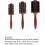 EVO Brosse radiale  poils naturels EVO Bruce 28 3