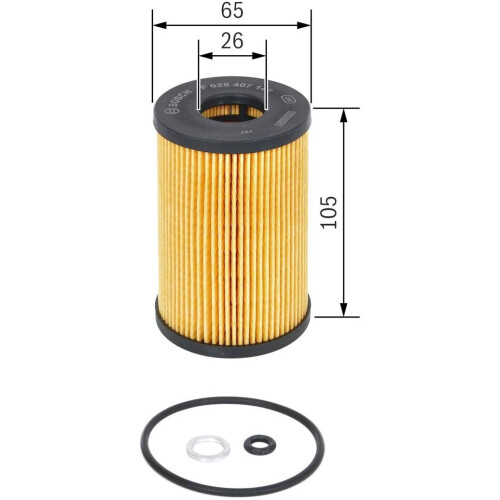 Bosch Bosch P7147 - Oil Filter Car 1