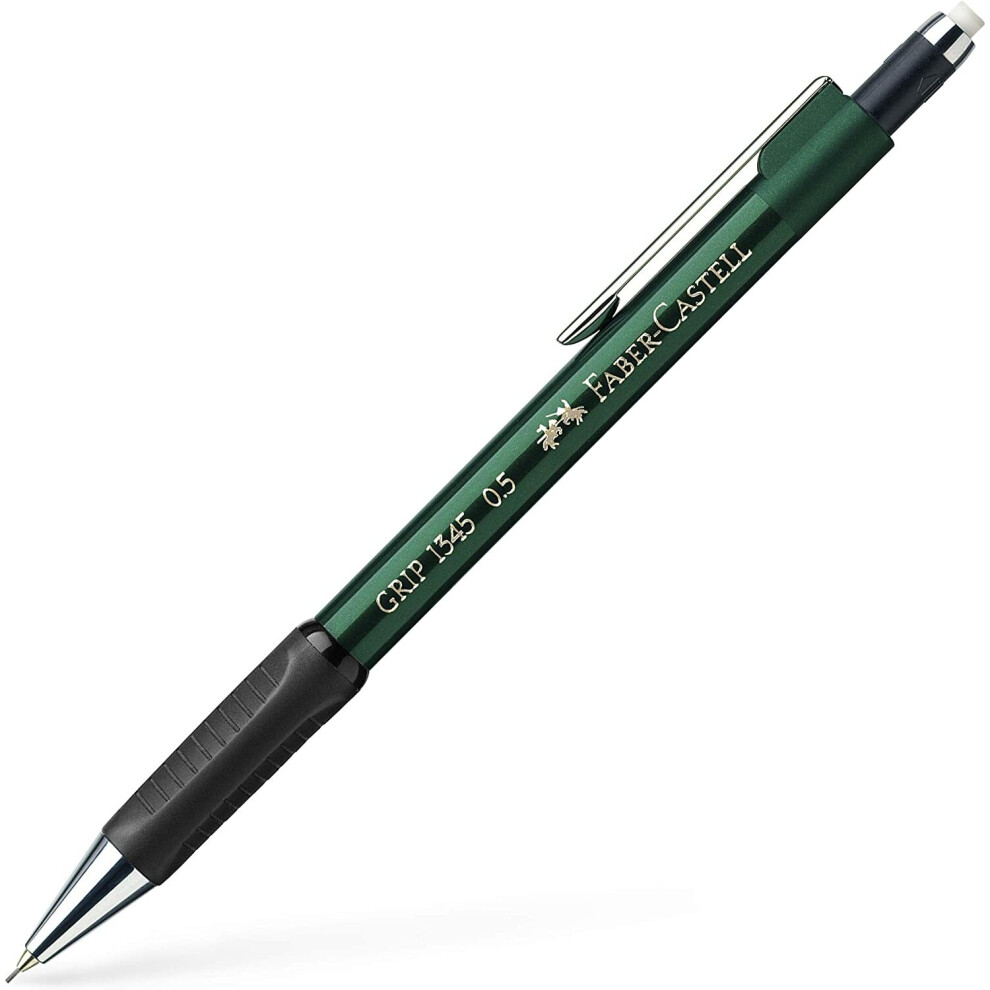 Faber-Castell Grip 1345 0.5mm Mechanical Pencil - Green