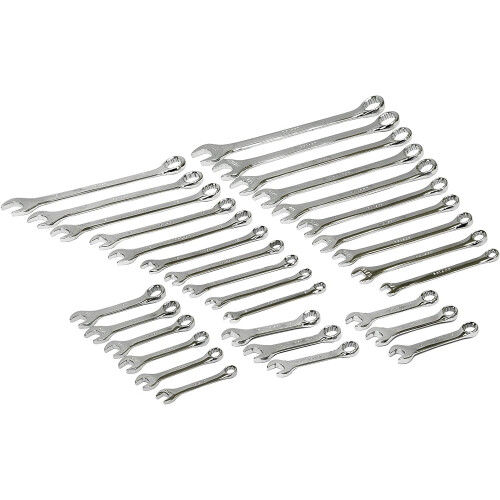 Rolson Rolson 46895 32pc Spanner Set Fully Polished MM/AF in Blow case