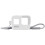 GoPro Custodia e Cavo Bianco per GoPro Hero8 Black 1