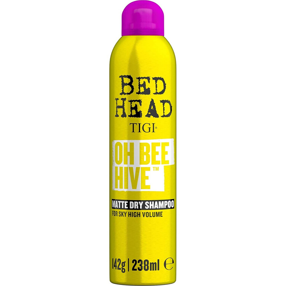 TIGI Bed Head Oh Bee Hive Dry Shampoo for Volume and Matte Finish 238 ml